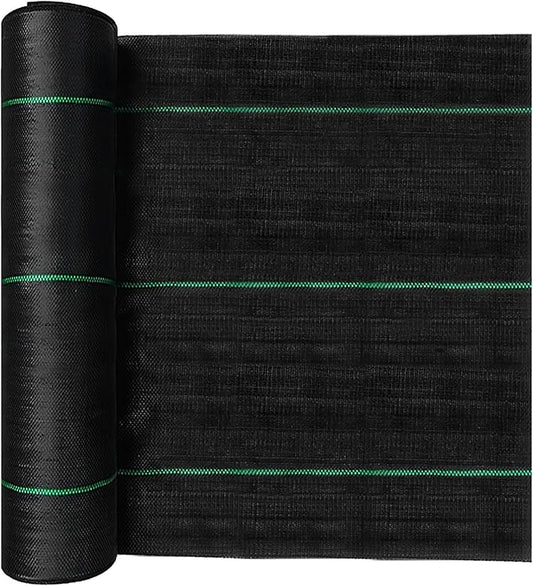 6ftx100ft Garden Landscape Fabric Weed Barrier Fabric Heavy Duty,Weed Blocker Fabric, Geotextile Fabric Under Gravel,Garden Tarp to Prevent Weeds, Landscaping Fabric, Driveway Fabric