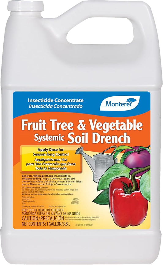 Monterey Fruit Tree & Vegetable Systemic Soil Drench 1gal