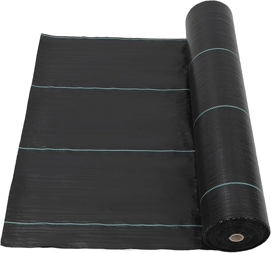 4ft x 250ft & 5oz Premium Garden Weed Barrier Landscape Fabric, Durable & Heavy-Duty Weed Block Gardening Mat, Easy Setup & Superior Weed Control, Eco-Friendly & Convenient Design