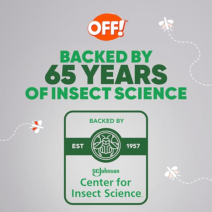 OFF! Deep Woods Insect Repellent VII Spritz, Bug Spray with Long Lasting Protection from Mosquitoes and Ticks, 6 oz