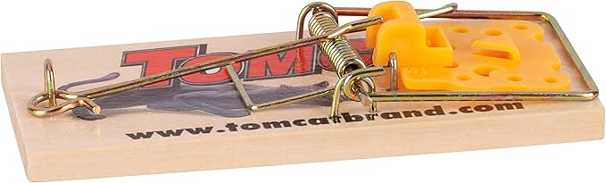 Tomcat Mouse Traps (Wooden), 4 Traps (Pack of 3)