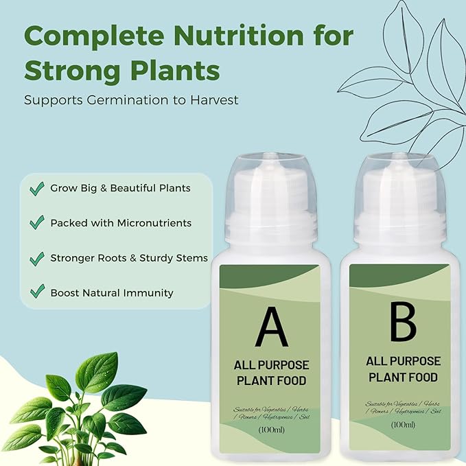 Basil Seed Pods Kit Hydroponic - Refill Herb Pod for All Indoor Herb Garden, 8 Grow Pods with Seeds of Thai Basil, Compatible with All Hydroponics Growing Systems