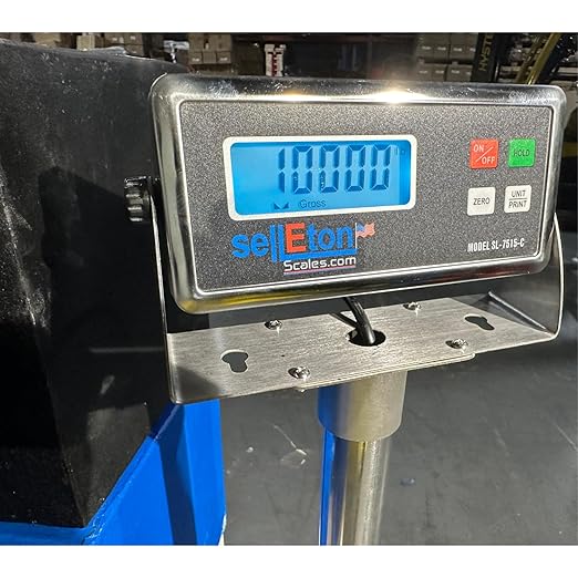 SellEton SL-700-2x3-NN (24" x 36") 2' x 3' Industrial Floor Scale with Capacity of 10,000 lbs x 1 lb