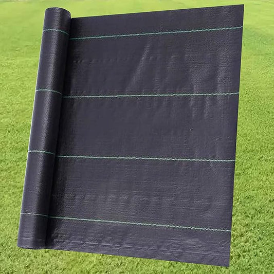 Weed Barrier Fabric Planting Cover - 6 x 100 FT Heavy Duty Landscape Fabric Ground Cover Block for Outdoor Planting