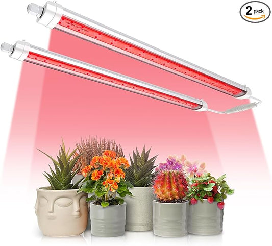 Spider Farmer GlowR40 LED Plant Grow Light, Deep Red Supplemental Lighting Bar 2ft, 650-665NM High Efficiency Growing for Indoor Plants Bloom Flower