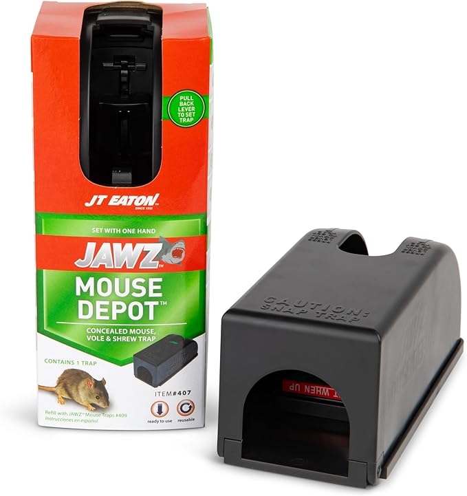 JT Eaton Jawz 407 Depot Covered Mouse Traps