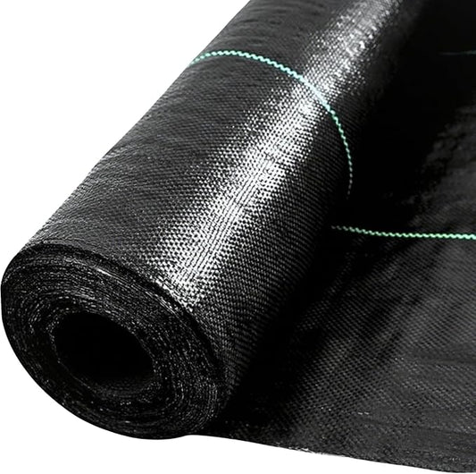 Weed Barrier Landscape Fabric, Durable PE Ground Cover Mat, High Permeability Weed Control Cloth, Gardening Weed Blocker Mat, Driveway Fabric (3x300 FT)