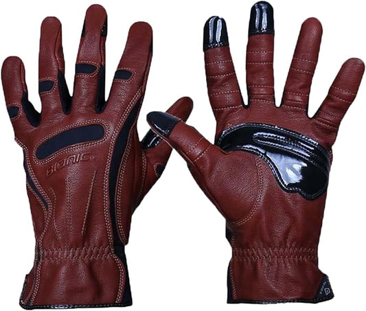 Bionic Men's Tough Pro with Natural Fit Premium Leather Work Gloves (Small)