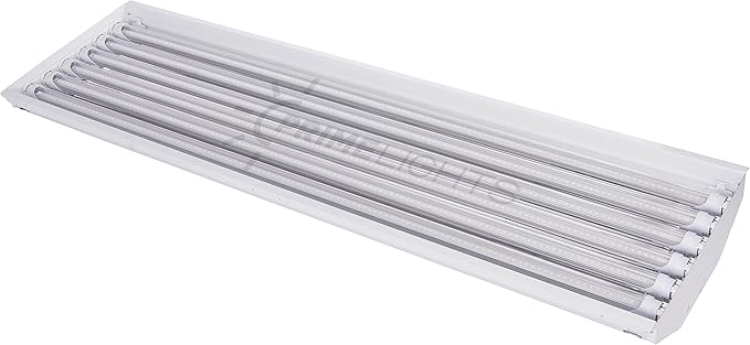 6 Bulb/Lamp T8 LED High Bay Warehouse, Shop, Commercial Light Fixture