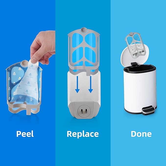 16 Pack Refill Cartridge Kit Compatible with ZevoM364, Replacement Cartridges Kit for Plug-in Light M364 (16 Refill Cartridges)