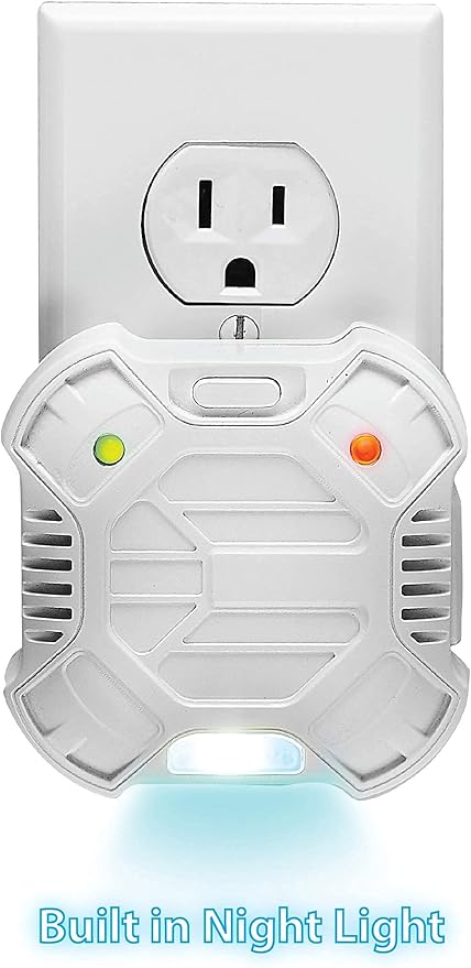 Riddex X Plus Insect Repellent - Plug in, Mouse Deterrent - Pest Reject for Defense Against Rats, Mice, Roaches, Bugs and Insects - Control Pests with No Toxins