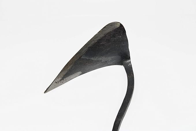 JGI HOMI 1 - Hoe Garden Tool for Weeding, Gardening, harvesting, and Planting, Korean Homi Hand Plow, Durable, Sharp, and Ergonomic