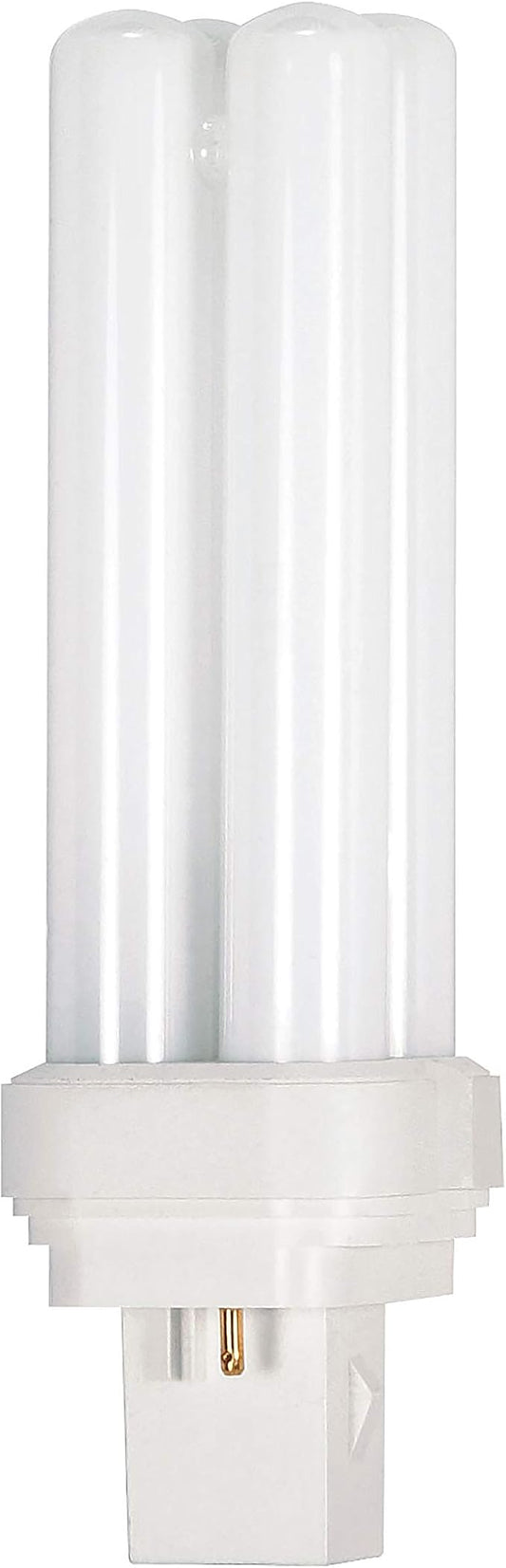 Satco S6020 2700K 22-Watt GX32D-2 Base T5 Quad 2-Pin Tube for Magnetic Ballasts, White