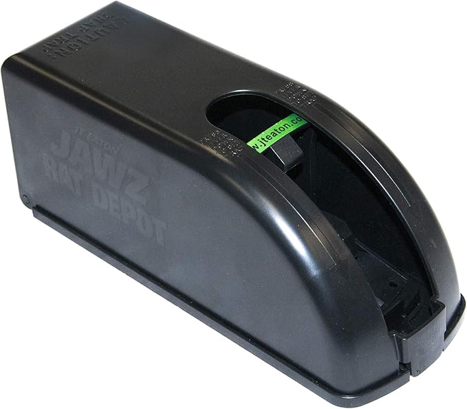 JAWZ Rat Depot Covered Rat Traps – Durable Snap Trap Covers for Safe and Discreet Rat Control