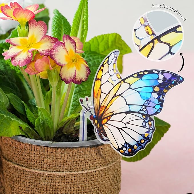 Hanging Planters for Indoor Outdoor Plants-Planters Hanging Plant Butterfly Decor Garden Decor Plant Accessories Farmhouse Decor-Gifts Ideas for Mom