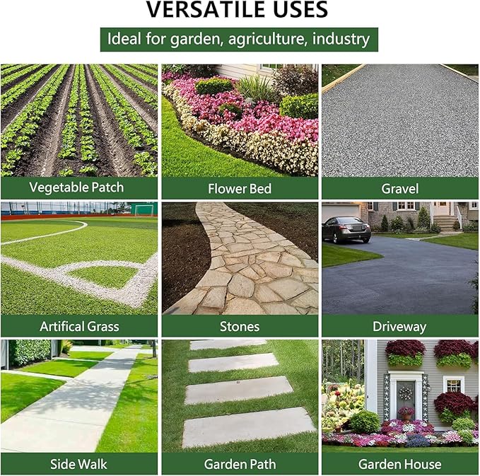 PioneerWorks Woven Landscape Fabric 5.8oz, 3 x 300FT Weed Fabric Barrier, Double Layer, Weed Control Fabric Ground Cover, Garden Fabric Weed Barrier, Gardening Mat for Garden Beds
