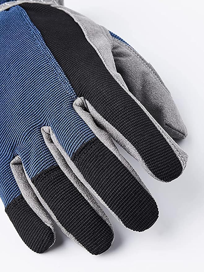 Hestra Job Garden Robin Durable Adult Work and Gardening Gloves, Washable Gloves for Everyday Gardening, Yard Work & Tool Use