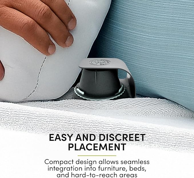 Scout Bed Bug Detection Trap – Non-Toxic Early Monitoring Solution with Patented Pheromone Technology, Includes 4 Bed Bug Detection Traps, Replaceable Lures and User Guide