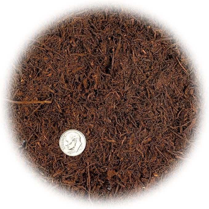 Premium New Zealand Tree Fern by GARDENERA - Orchid and Epiphytal Plants Growing Medium and Reptile Substrate - 1 Quart Bag