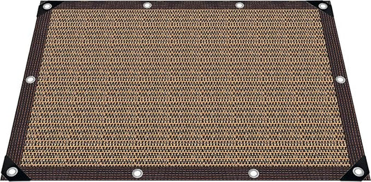 Shade Cloth for Garden,80% Mesh Tarp with Grommets Shade Cloth for Greenhouse,Patio,Vegetables,Plants Cover and Chicken Coops,Coffee Shade Net for Outdoor Garden