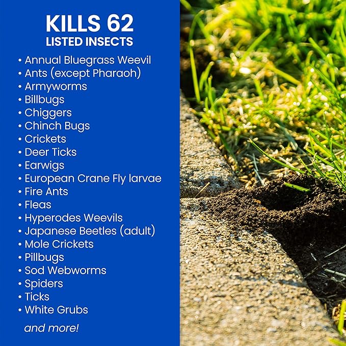 BioAdvanced Complete Brand Insect Killer for Soil and Turf, Ready-to-Spray, 32 oz, Outdoor Ant Killer