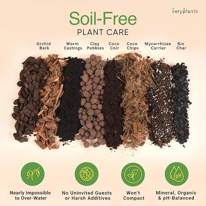 Molly's Aroid Mix - Premium Soilless Potting Mix for Houseplants - Fast Draining, Chunky & Easier to Water vs. Soil for Indoor Plants - with Bark, Coco Chips, Worm Castings, Mycorrhizae 3 Dry Quarts