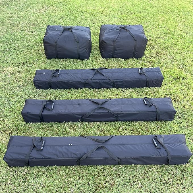 DELTA 30'x20' PE Marquee Tents for Parties, Party Tent, Carpas para Fiestas, Outdoor Wedding Tent, Heavy Duty Waterproof Canopy, Outdoor Event + Storage Bags